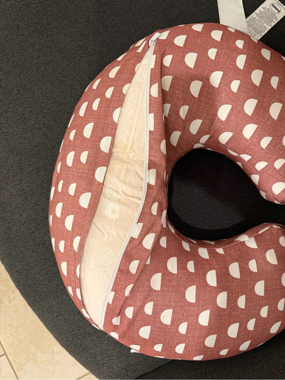 Dome Patterned Boppy Pillow - Picture 5 of 7